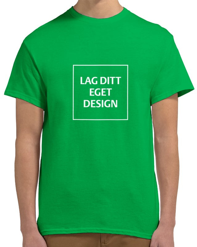 Design din egen unisex T-shirt med print | Personlig bomulds-T-shirt