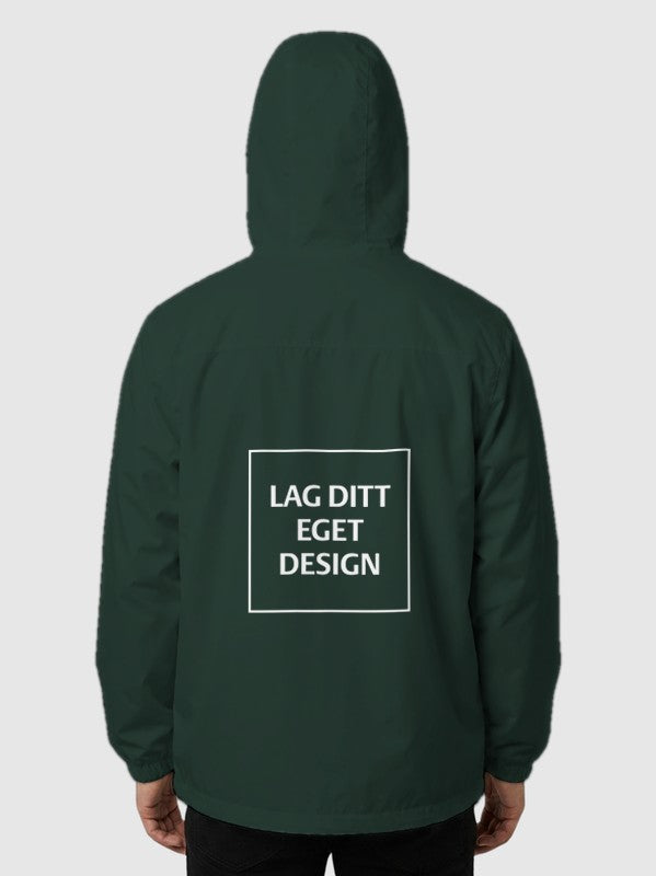 Unisex Let Vindjakke med Eget Tryk | Genanvendt Polyester