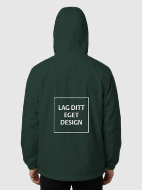 Unisex Let Vindjakke med Eget Tryk | Genanvendt Polyester