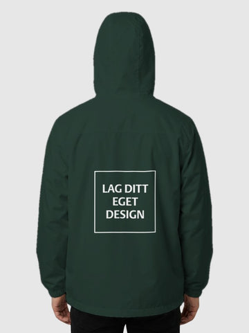 Unisex Let Vindjakke med Eget Tryk | Genanvendt Polyester