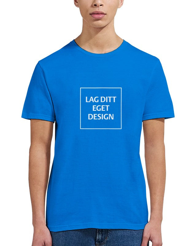 Klassisk Unisex T-shirt med Rund Hals til Eget Tryk | Design Din Egen T-shirt