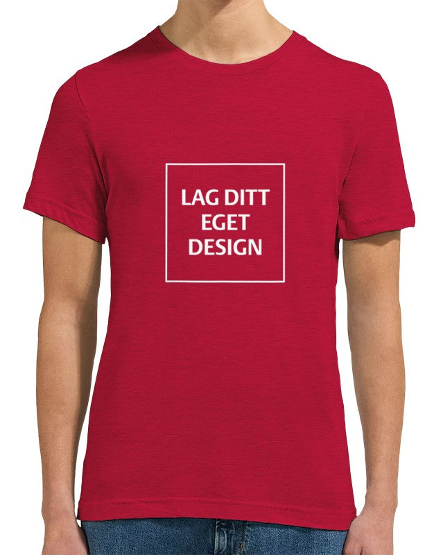Design din egen Triblend T-shirt | Blød Unisex T-shirt med Eget Tryk