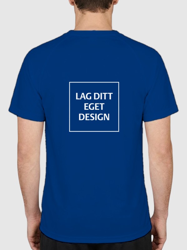 Ultralet Teknisk Unisex T-shirt med Eget Tryk | Slidstærk Sport