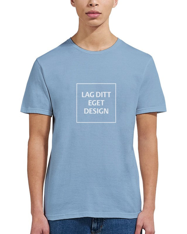 Klassisk Unisex T-shirt med Rund Hals til Eget Tryk | Design Din Egen T-shirt