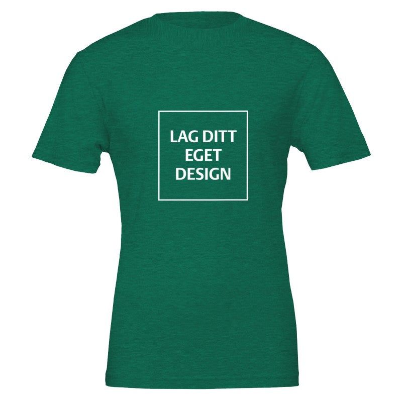 Premium Unisex Crewneck T-shirt | Design din egen med dit eget tryk