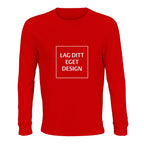 Design din egen økologiske langærmede T-shirt | Eget tryk