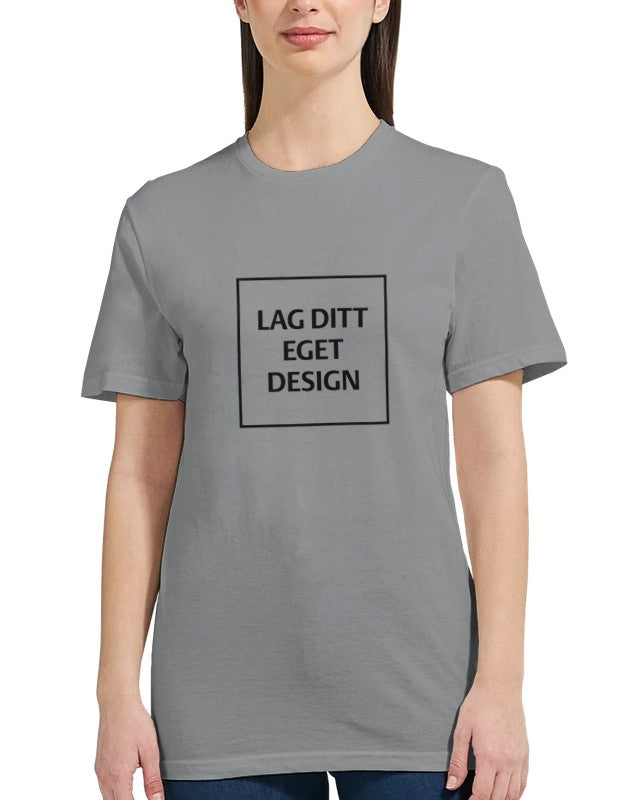 Klassisk T-shirt til Kvinder | Design din egen med dit eget tryk