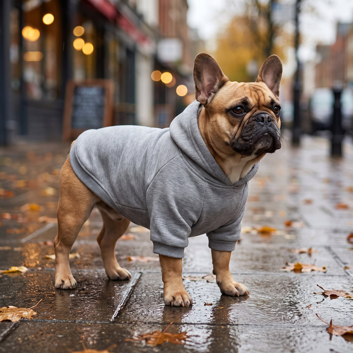 Hættetrøje til Hund med Eget Tryk | Fleece Hoodie til Hund