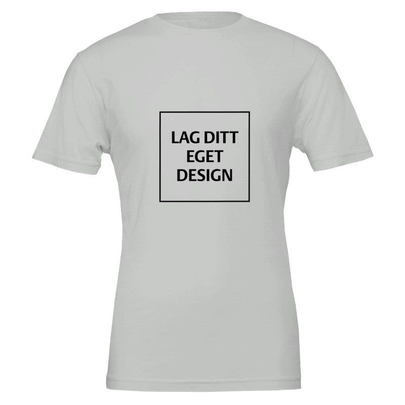 Premium Unisex Crewneck T-shirt | Design din egen med dit eget tryk