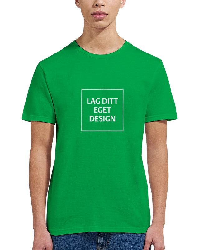 Klassisk Unisex T-shirt med Rund Hals til Eget Tryk | Design Din Egen T-shirt