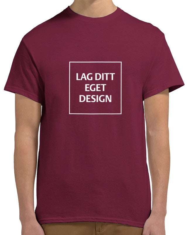 Design din egen unisex T-shirt med print | Personlig bomulds-T-shirt