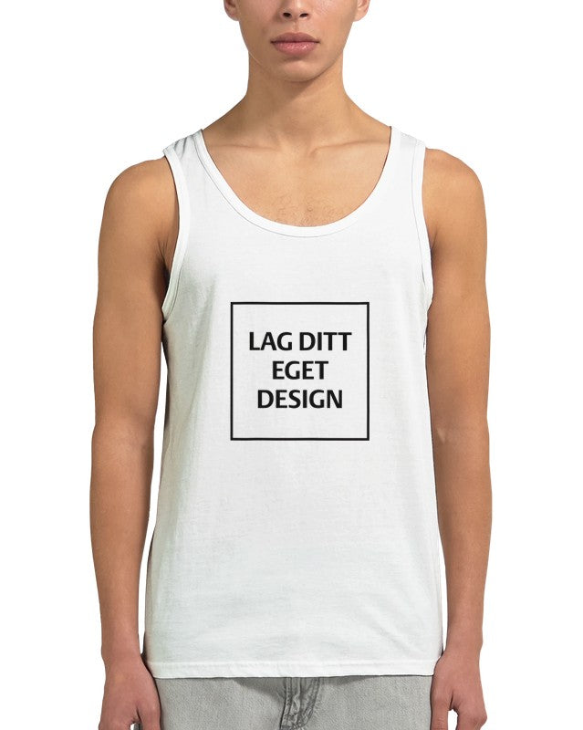 Premium Unisex Tanktop med Eget Tryk | Design Din Egen
