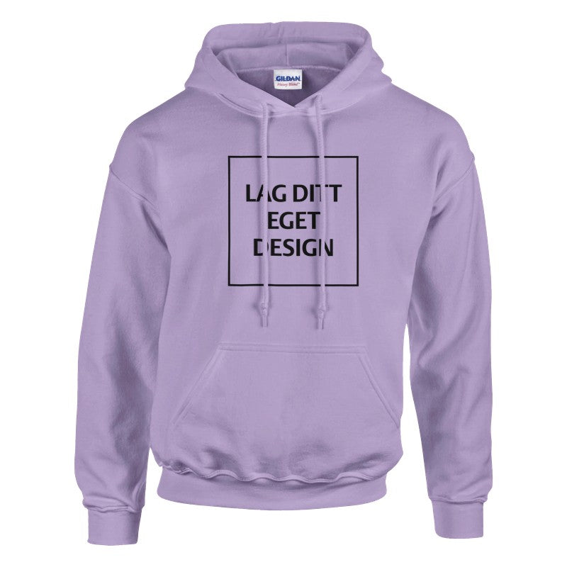 Design Din Egen Personlige Hættetrøje med Eget Tryk | Unisex Pullover Hoodie