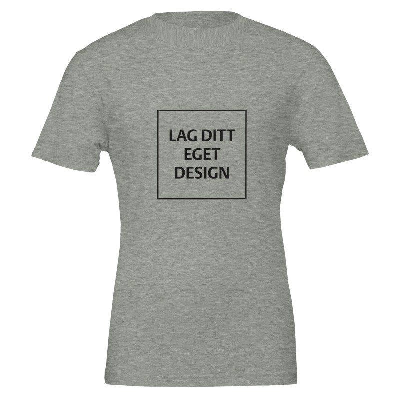 Premium Unisex Crewneck T-shirt | Design din egen med dit eget tryk