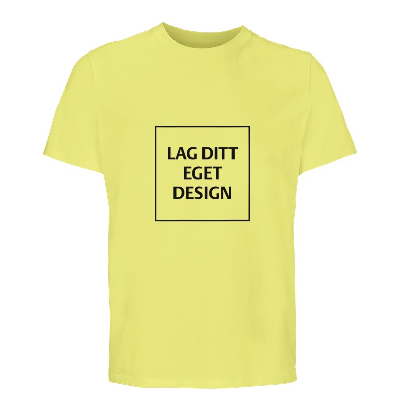 Design Din Egen Økologiske Unisex T-shirt | T-shirt Med Eget Tryk