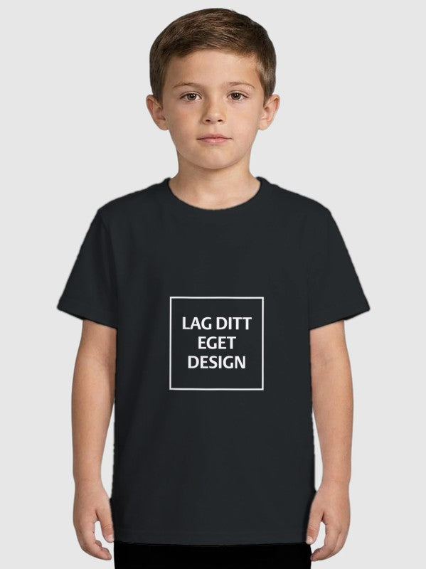 Åndbar Børne Sport T-shirt med Eget Tryk | Hurtigtørrende Trænings-T-shirt