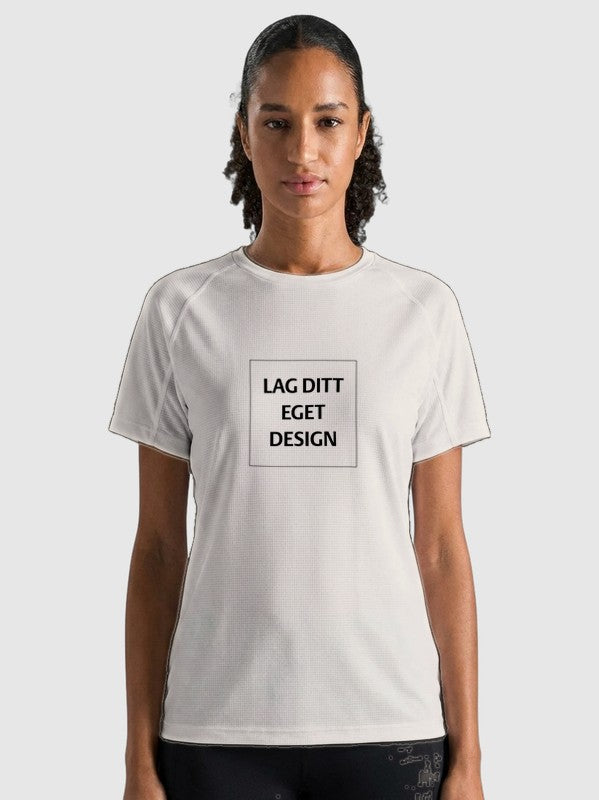 Ultralet teknisk T-shirt til damer med eget tryk | Faconsyet sport