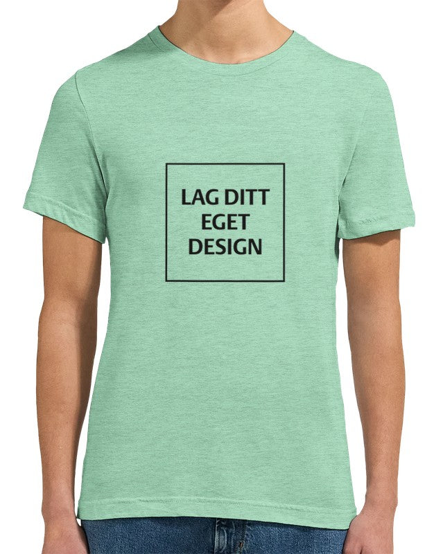 Design din egen Triblend T-shirt | Blød Unisex T-shirt med Eget Tryk