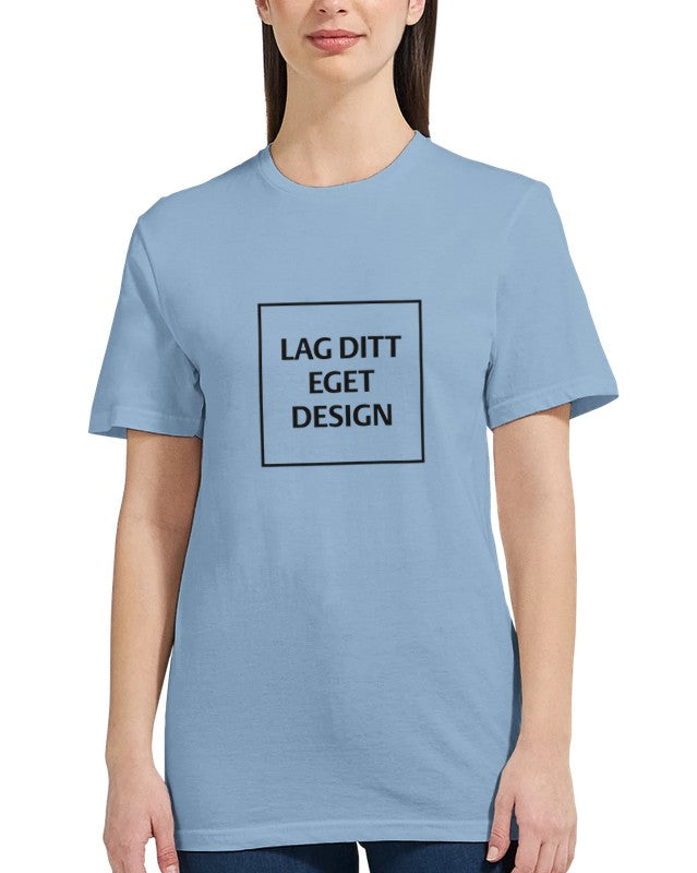 Klassisk T-shirt til Kvinder | Design din egen med dit eget tryk