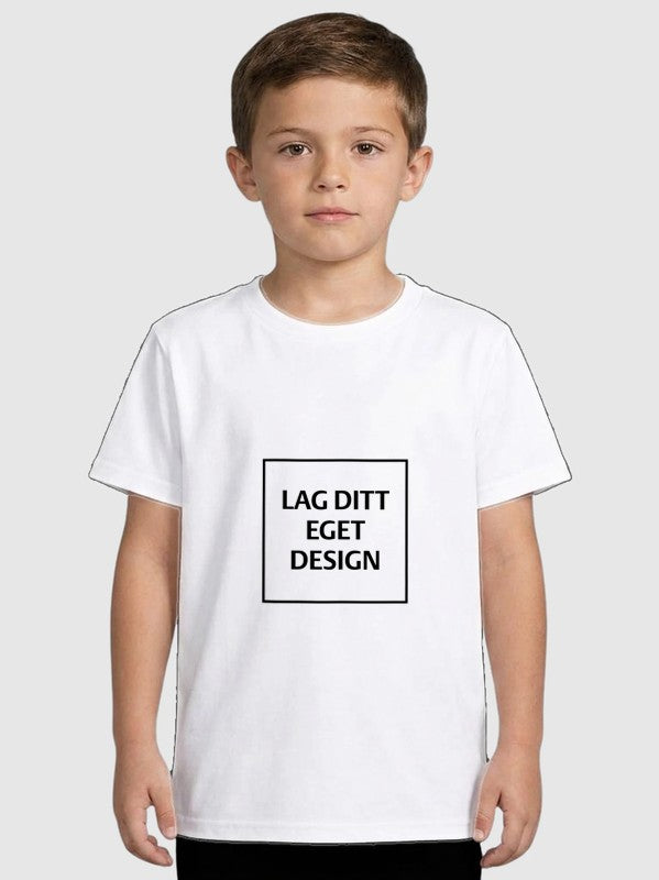 Åndbar Børne Sport T-shirt med Eget Tryk | Hurtigtørrende Trænings-T-shirt