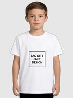 Åndbar Børne Sport T-shirt med Eget Tryk | Hurtigtørrende Trænings-T-shirt