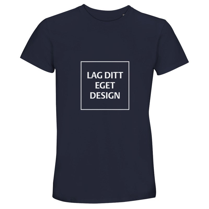 Genbrugt Unisex Crewneck T-shirt | Design din egen T-shirt med tryk