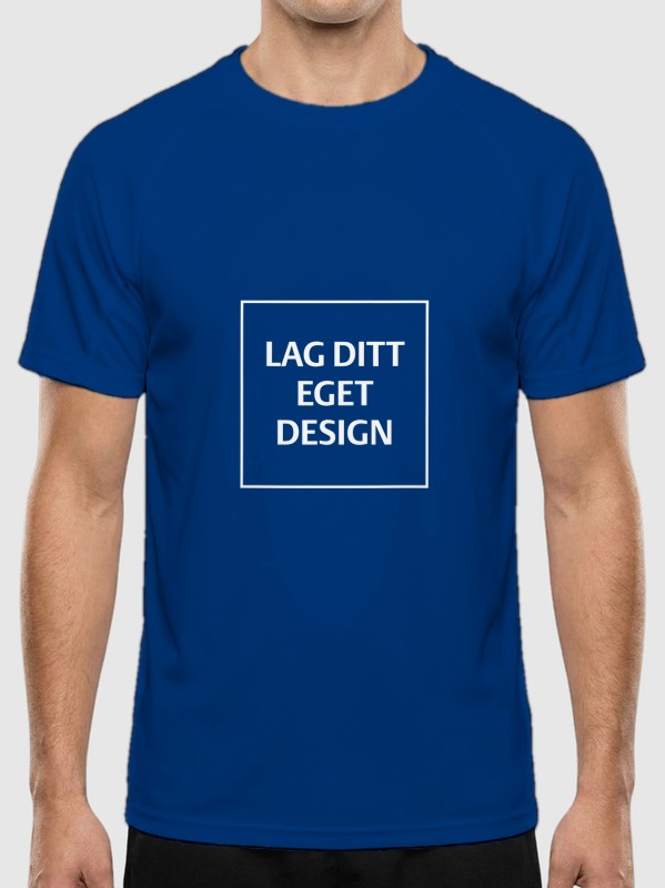 Ultralet Teknisk Unisex T-shirt med Eget Tryk | Slidstærk Sport