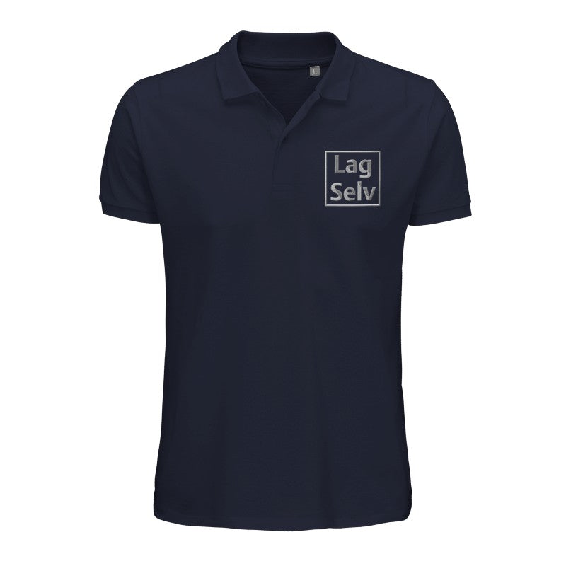 Polo T-shirt til mænd i økologisk bomuld – Design din egen med broderi