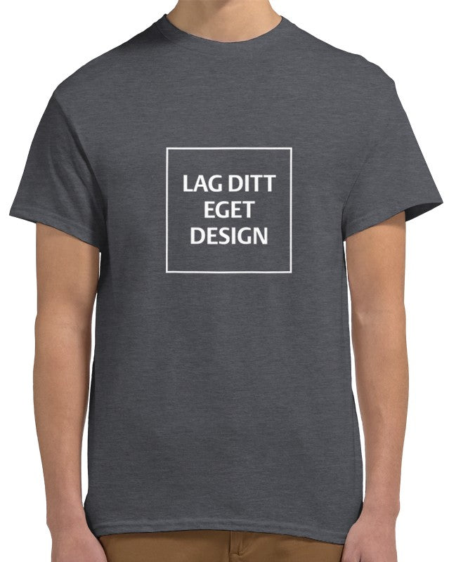 Design din egen unisex T-shirt med print | Personlig bomulds-T-shirt