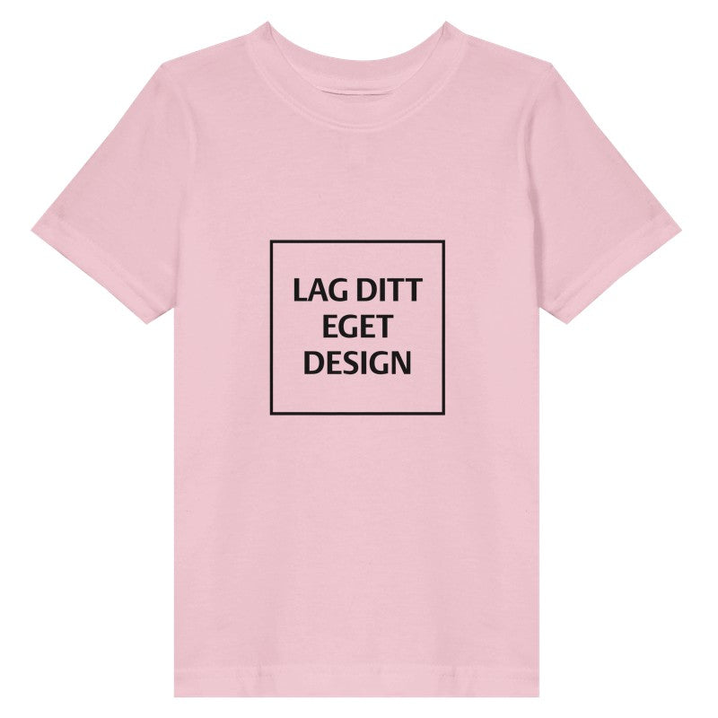 Blød småbørns T-shirt i fin jersey med eget tryk