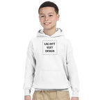 Klassisk børne-hoodie | Gildan 18500B