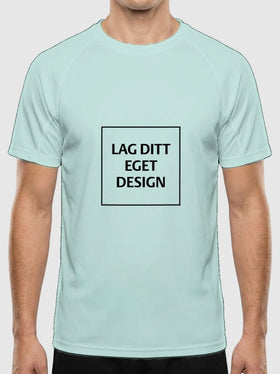 Ultralet Teknisk Unisex T-shirt med Eget Tryk | Slidstærk Sport