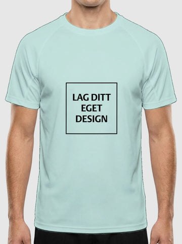 Ultralet Teknisk Unisex T-shirt med Eget Tryk | Slidstærk Sport