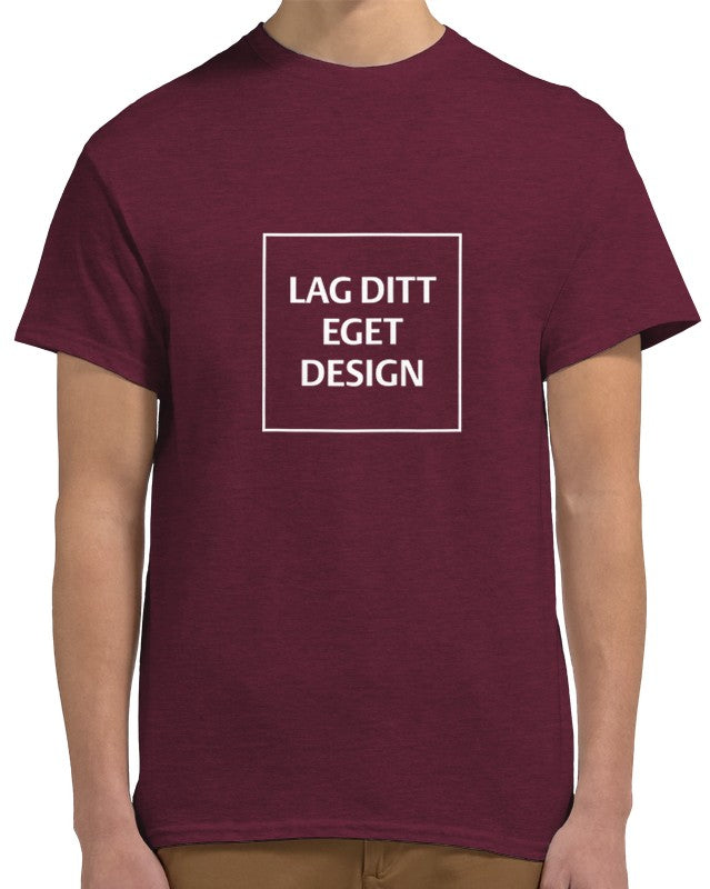 Design din egen unisex T-shirt med print | Personlig bomulds-T-shirt