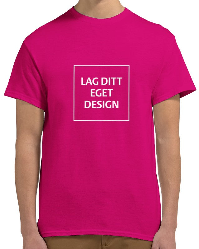 Design din egen unisex T-shirt med print | Personlig bomulds-T-shirt