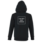 Hættetrøje til Børn med Lynlås og Eget Tryk | Blød Zip Hoodie