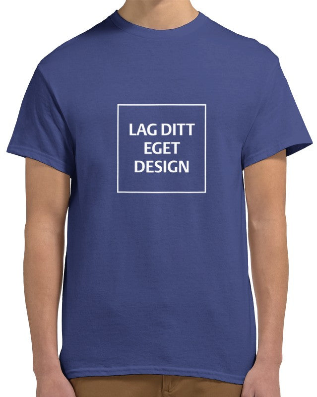 Design din egen unisex T-shirt med print | Personlig bomulds-T-shirt