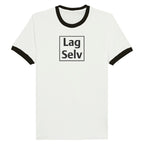 Unisex Ringer T-shirt med Broderi - Design Din Egen