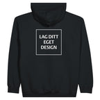 Personlig Lynlåshættetrøje | Design din egen lynlåshættetrøje med eget tryk