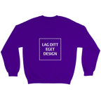 Personlig College Sweater med Eget Tryk | Design Din Unikke Sweater
