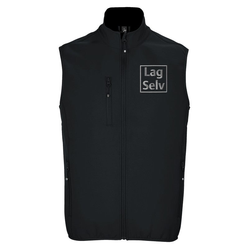 Softshell vest til mænd | Personligt broderi