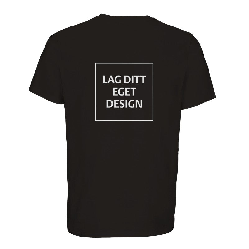 Design Din Egen Økologiske Unisex T-shirt | T-shirt Med Eget Tryk