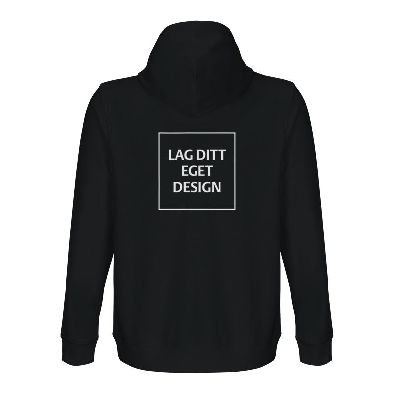 Design din egen økologiske hættetrøje med tryk | Personlig Unisex Hoodie