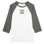 Lav din egen Unisex Raglan T-shirt med 3/4 ærmer | Med Eget Broderi