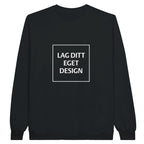 Personlig College Sweater med Eget Tryk | Design Din Logo Sweater