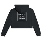 Dame Cropped Hettegenser med Eget Trykk | Skap Din Unike Stil
