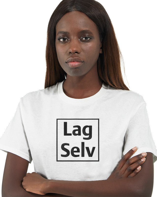 Heavyweight Dame Crewneck T-shirt til Eget Broderi - Design Din Egen