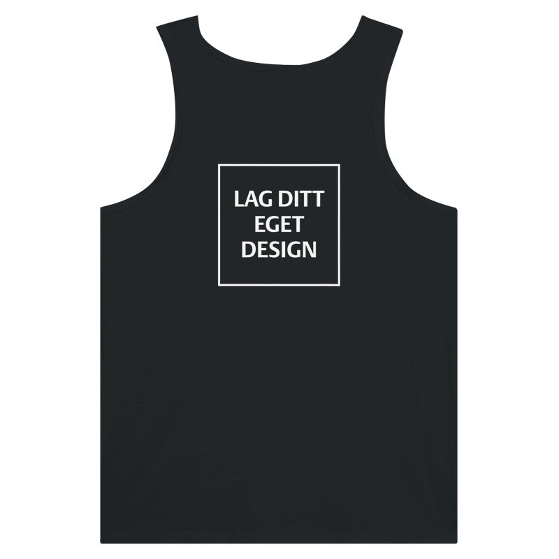 Premium Unisex Tanktopp med Eget Trykk | Design Din Egen