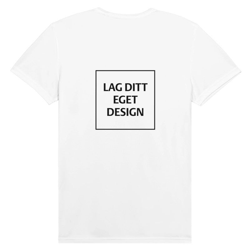 Performance Unisex T-shirt – Design din egen med tryk
