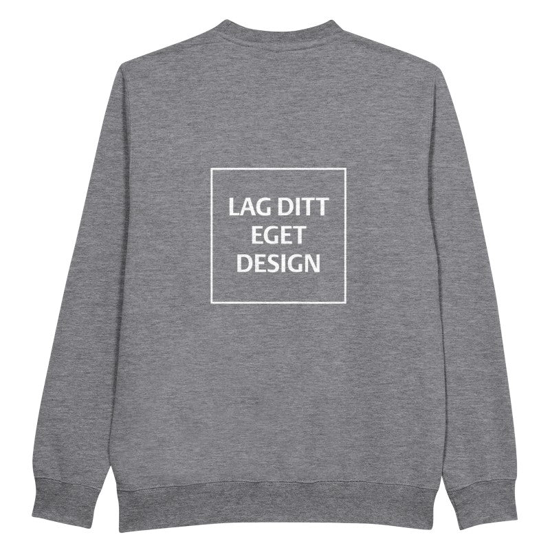 Design din egen premium crewneck sweatshirt med unikt tryk